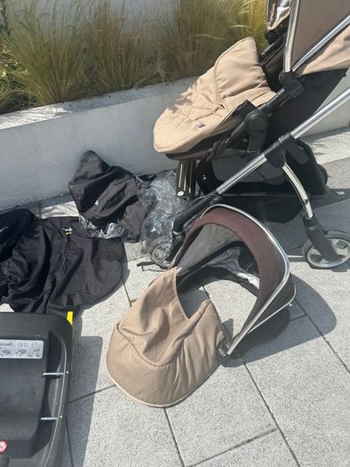 Pram and car seat bundle