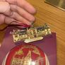2 Biltmore Estate North Carolina Christmas Tree Gold Finished Ornaments Image 5