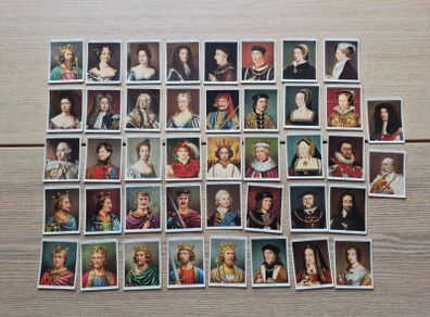 Players Kings & Queens Of England   Cigarette Cards  Issued 1935  Condition Good