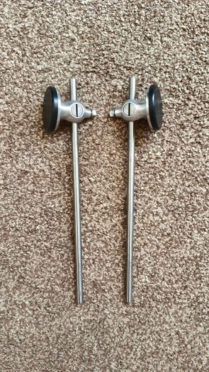Trick Pro 1-V BigFoot Double Bass Drum Pedal + Extra Low Mass Shortboards +  ACD Unlimited Upgrades
