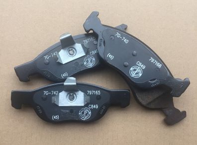 Front Brake Pads (Fiat Punto 1.3 MJTD)