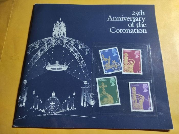 25th Anniversary of the Coronation stamps