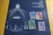 25th Anniversary of the Coronation stamps
