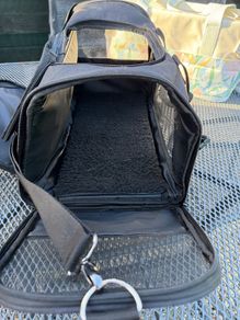 Nobby Black Pet Carrier Bag