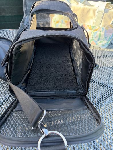 Nobby Black Pet Carrier Bag