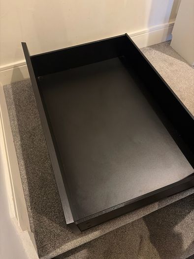 Malm under bed storage