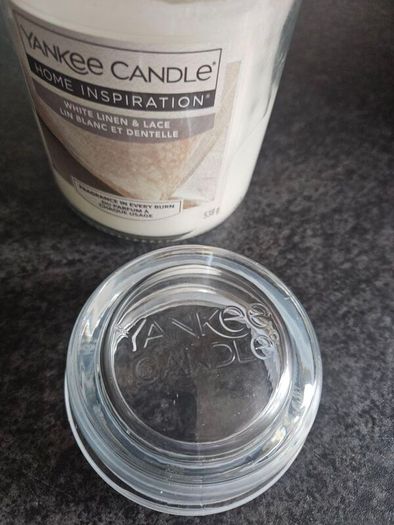 Yankee Candle White Linen And Lace Large Jar
