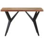 Dining Table 120x60x76 cm Solid Reclaimed Wood Image 3