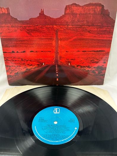 Eagles Best Of Eagles LP 1985 Irish Double Dip Pressing A3/B3 Alsdorf EKT 5