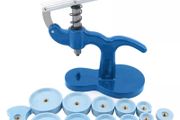 Watch case closer, glass press