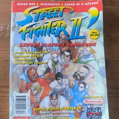 Street Fighter II 2 Expert Players Handbook Super NES Sega Megadrive RARE