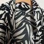 Brand new new look black and white midi shirt dress Image 2