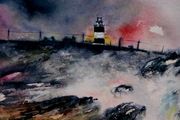 hook head watercolour