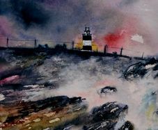 hook head watercolour