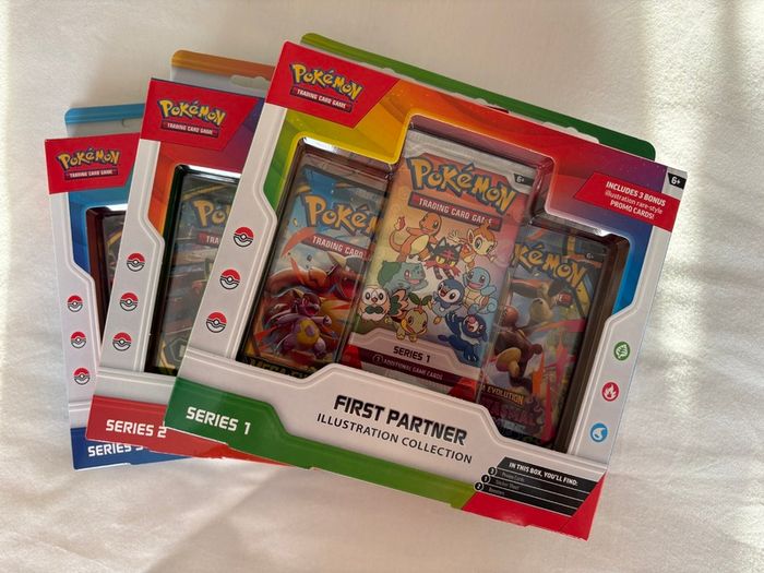 Pokemon First Partner Series 1, 2 & 3