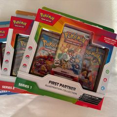 Pokemon First Partner Series 1, 2 & 3