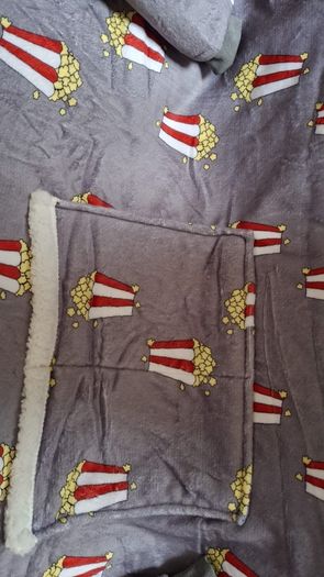 Double buddy popcorn 2 person snuddie