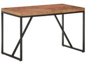 Dining Table 120x60x76 cm Solid Acacia and Mango Wood