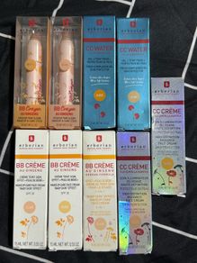 Erborian Cc Red Correct, Cc Dull Correct, Cc Eye, Skin Hero, Bb Cream, Bb Crayon Apl Brand New