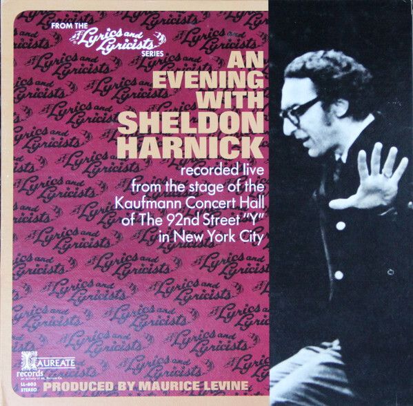 Johnny Mercer/Alan Jay Lerner/Sheldon Harnick - An Evening With  -Vol 1 3 LP Box Set