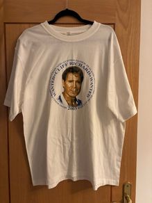 Vintage Cliff Richard 2003 Tour T-Shirt XL