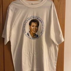 Vintage Cliff Richard 2003 Tour T-Shirt XL