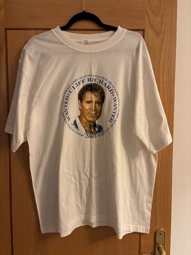 Vintage Cliff Richard 2003 Tour T-Shirt XL