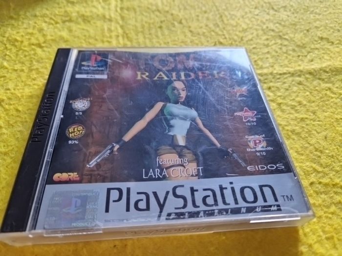 Tomb Raider PlayStation1 ps1 PlayStation2 ps2 games Original