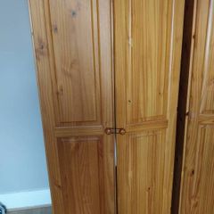 furniture wardrobe and 2 lockers