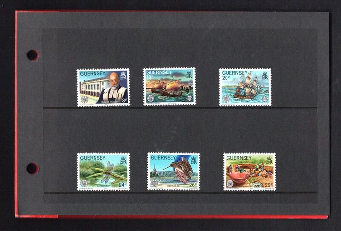 1982 Guernsey Centenary of La Societe Guernesiasie Commemorative Stamps Presentation Pack