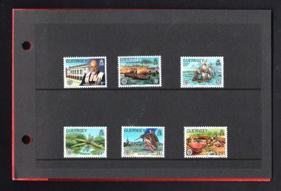 1982 Guernsey Centenary of La Societe Guernesiasie Commemorative Stamps Presentation Pack