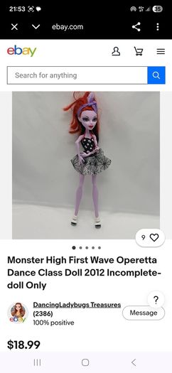 dolls monster high