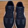 M&S Collection Leather Lace Up Side Detail Trainers Image 3