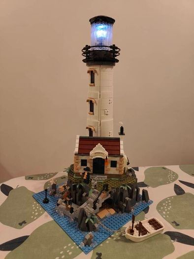 Non-original Lego, lighthouse bricks