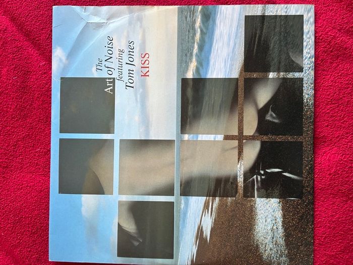 The Art Of Noise Featuring Tom Jones - Kiss 12 inch vinyl Electronic Synth 80s
