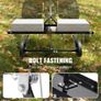 Tow Behind Dethatcher, 40-inch Tow Dethatcher with 20 Spring Steel Tines, Lawn Dethatcher Rake for ATV or Mower Image 2