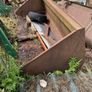 8 ' Tighe loader bucket,pin cone brackets Image 6