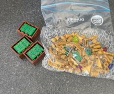 LEGO money and gold pieces