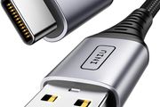 INIU USB C Charger Cable, 2m Type C Cable Fast Charging, Braided USB A to USB-C Phone Charger Cable USBC for iPhone 17 16 15 Pro Max, Samsung Galaxy S25 S24 Ultra, Pixel 10, iPad Air Switch Steam etc.