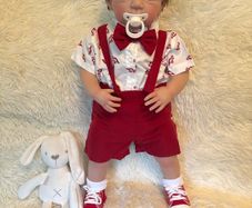 Reborns By Laura.  Cheeky, Chappy Alfie is back! 24inch Heavy, Weighted Reborn Doll