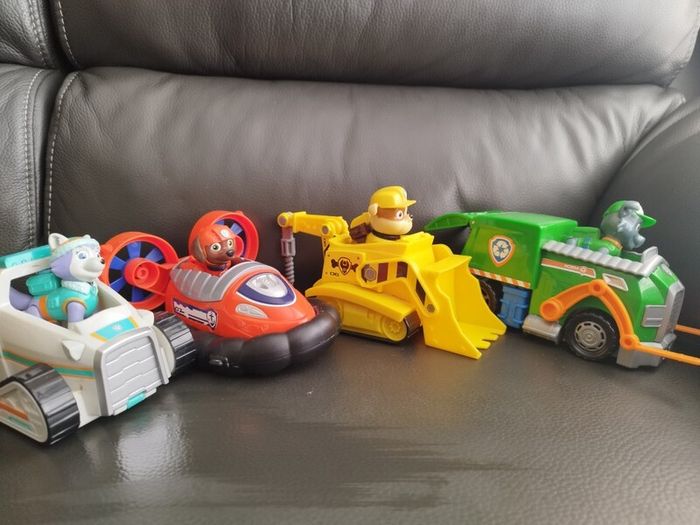 Paw Patrol Pups and Vehicles