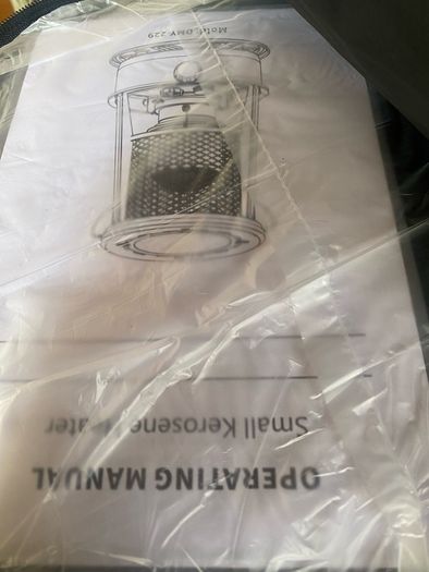 Portable kerosene heater - bnib