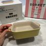 Le Creuset Sorbet Collection Set of 4 Square Baking Dishes 13cm Image 3