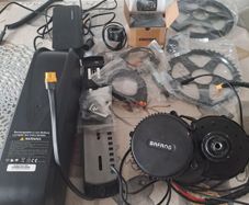 Bafang mid drive 36v 250w new kit and  24Amp  battery,  ebike kit