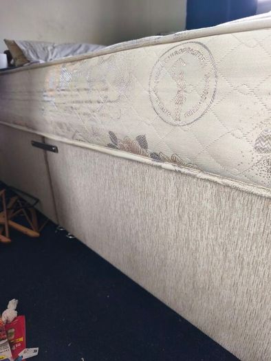 King size mattress and base