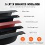 Sauna Blanket  Infrared Heating with Arm Holes for Detox Oxford 71x31in Image 2