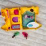 Polly Pocket World Surf 'N' Sandventure Compact 2 Micro Dolls Used Please see photos Image 8