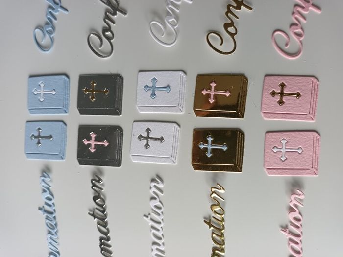 Die Cuts - Confirmation - 20 pieces