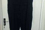 Black open back jumpsuit size UK18 EU46 Postage included