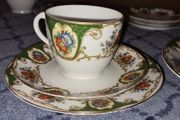 Very Fine Chodau Czeq Green Floral Fine Bone China Replacements
